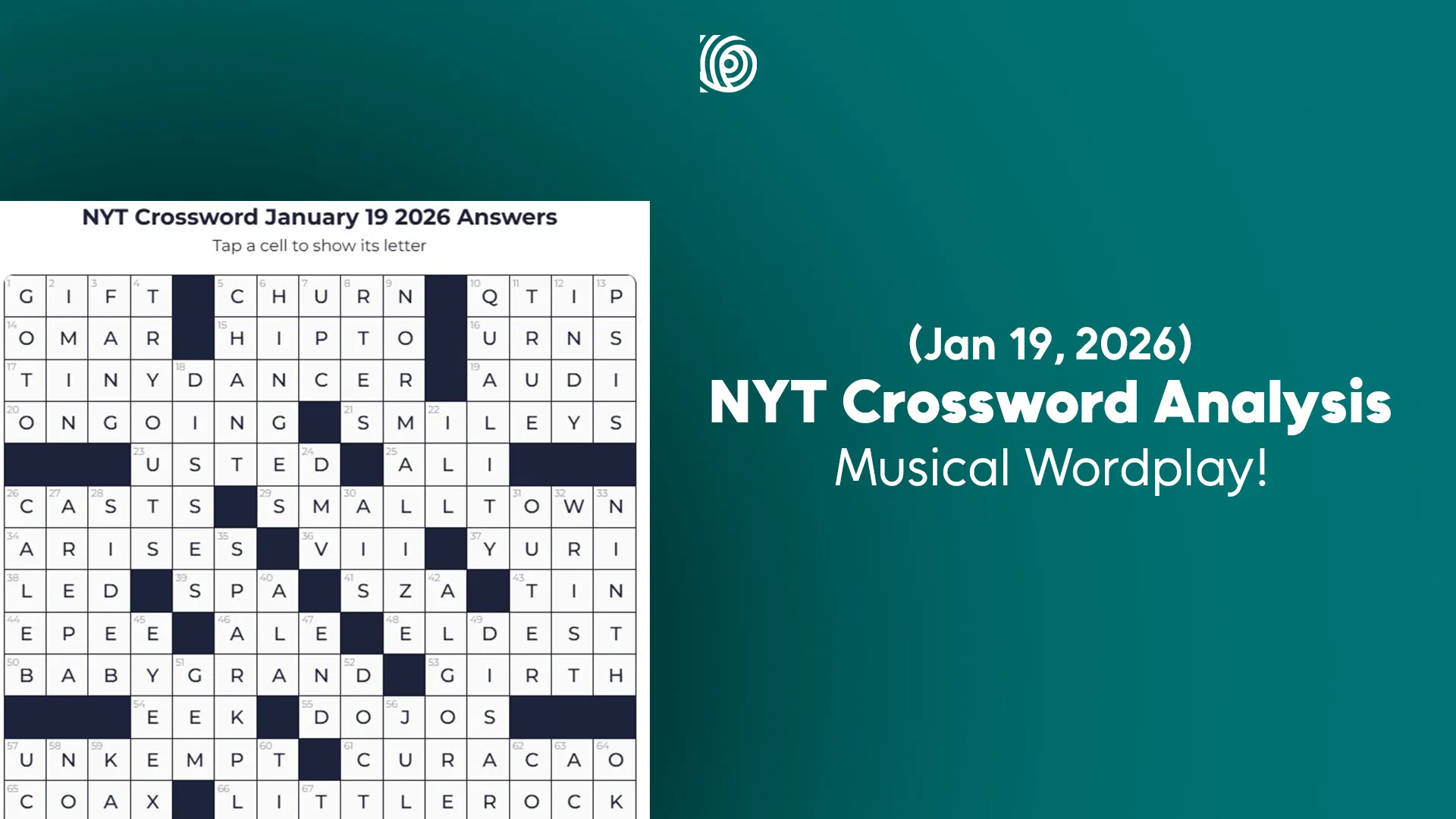 NYT Crossword Analysis Jan 19