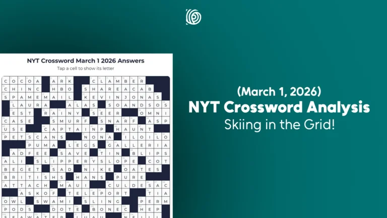 NYT Crossword analysis March 1 1