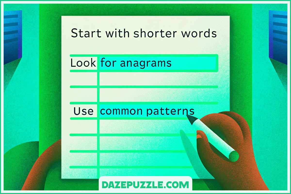 start with shorter words