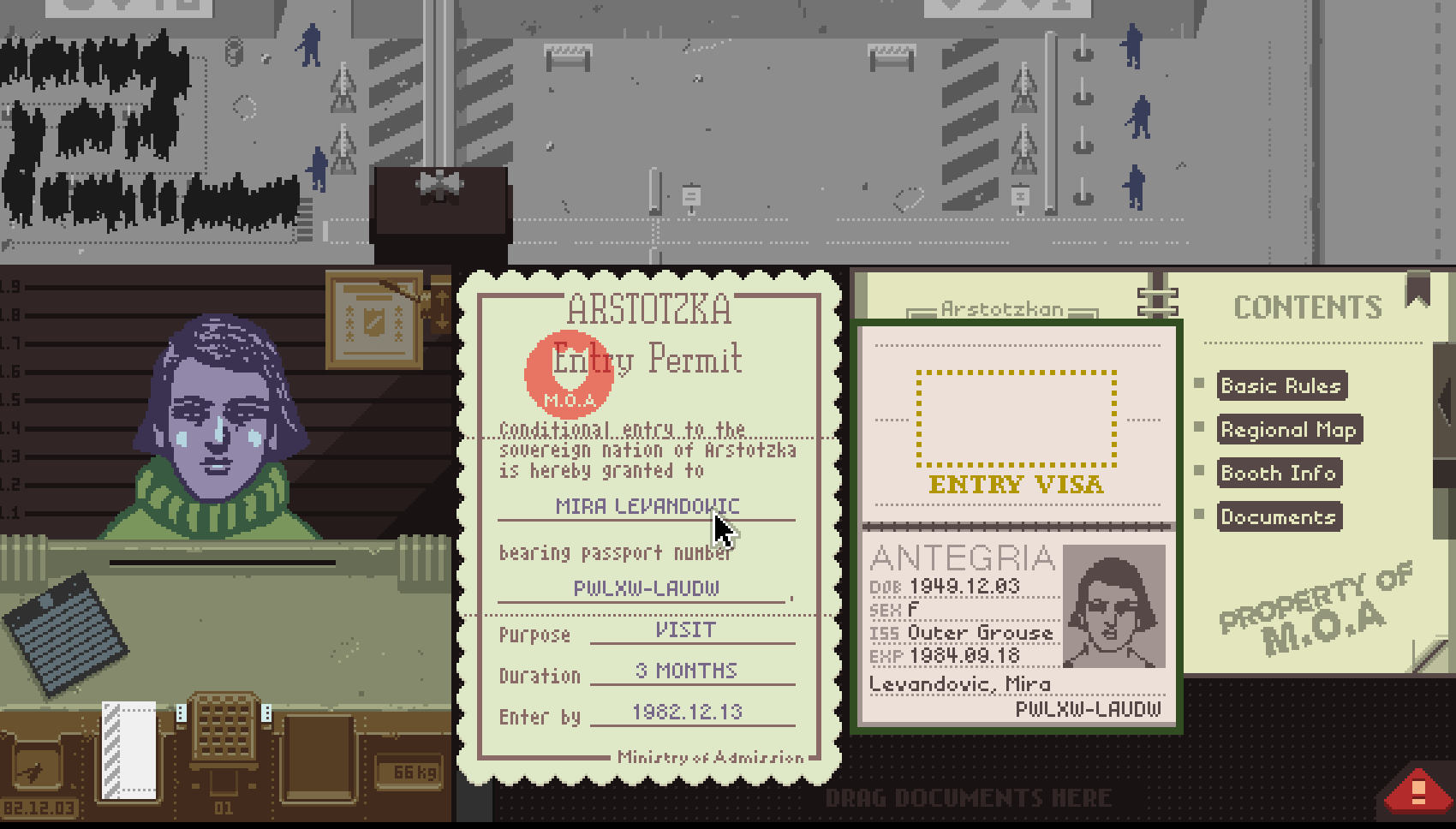papers please game temporary visa template