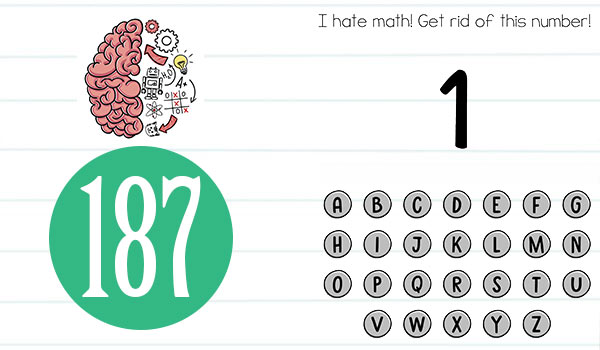 Brain Test Level 187 Answers • Game Solver