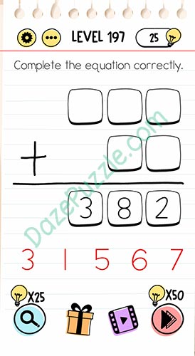 حل مرحلة brain test 367 