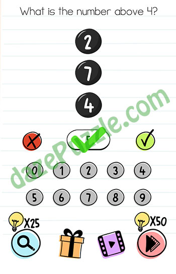 Brain Test Level 4 Answers • Game Solver