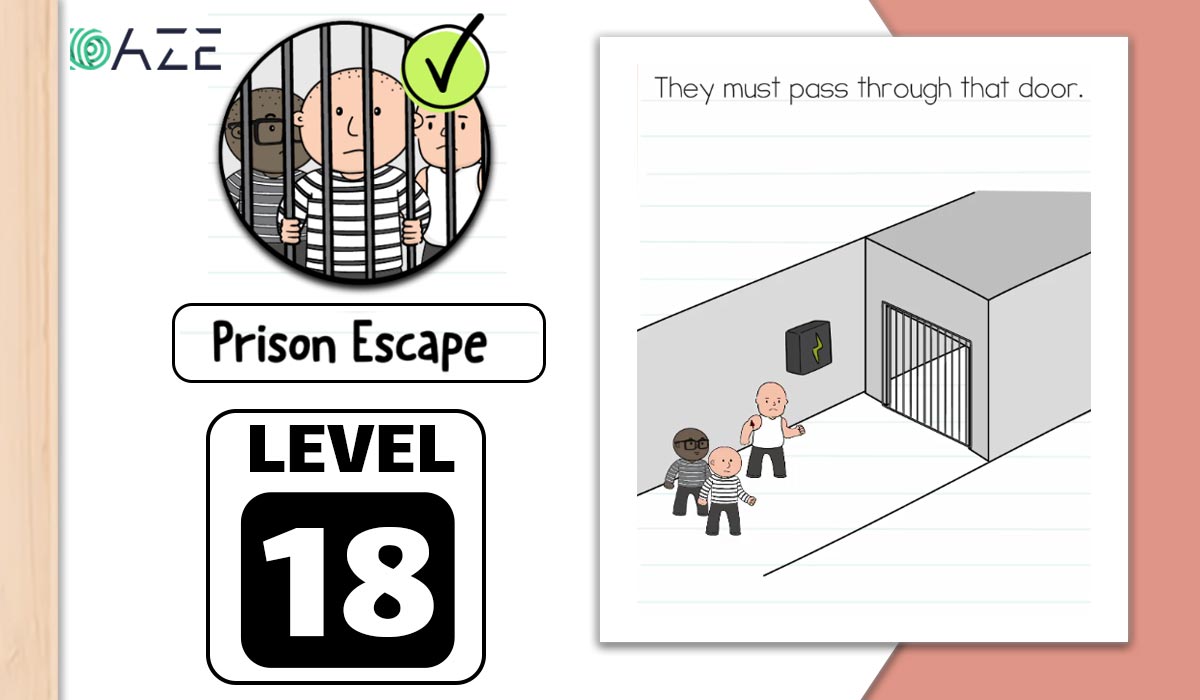 Brain Test 2 Prison Escape Level 18 Answer