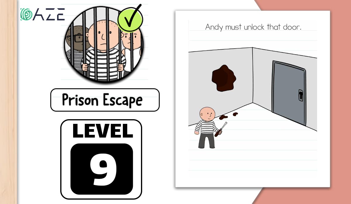 Brain Test 2: Tricky Stories - Prison Escape Level 9 Answer • Game