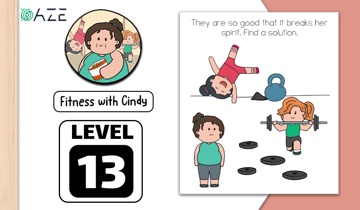 brain test 2 fitness with cindy level 14