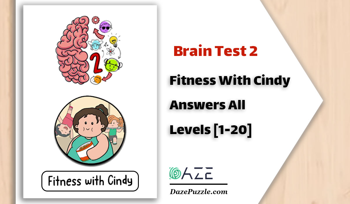 Brain Test 2 : Tricky Stories - Fitness With Cindy - Level 6 