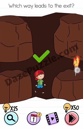 Brain Test Level 295 Which Way Leads To The Exit?