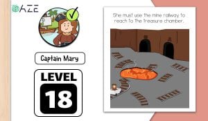 brain test 2 captain mary level 18