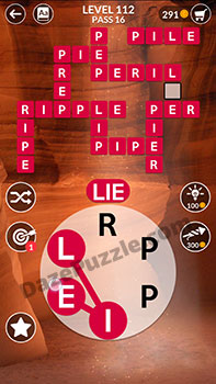 wordscapes level 112 answer