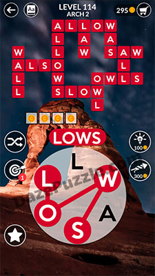wordscapes level 114 answer