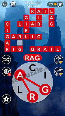 wordscapes level 144 answer