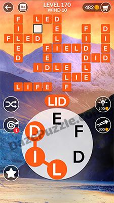 wordscapes level 170 answer