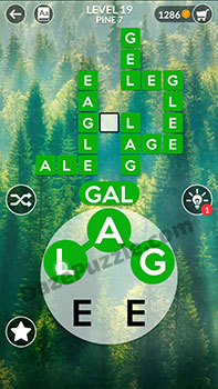 wordscapes level 19 answer