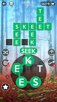 wordscapes level 61 answer