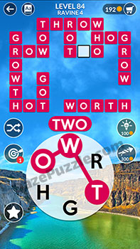wordscapes level 84 answer