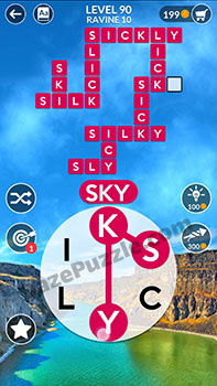 wordscapes level 90 answer