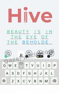 Dingbats Level 176 (Hive) Answer - Daze Puzzle