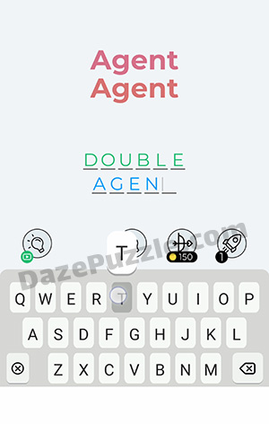 Dingbats Level 181 (Agent Agent) Answer