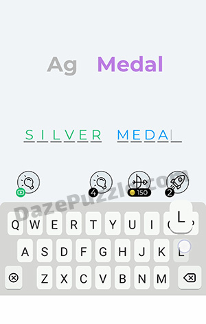 Dingbats Level 283 (Ag Medal) Answer