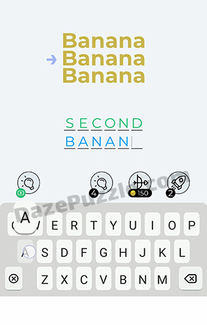 Dingbats Level 331 (Banana) Answer