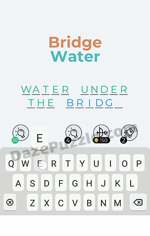 Dingbats Level 336 (Bridge Water) Answer