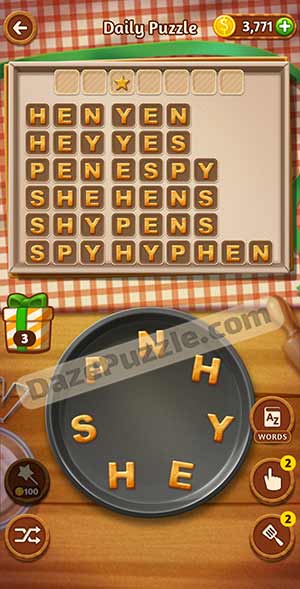 word cookies March 2 2021 daily puzzle answer