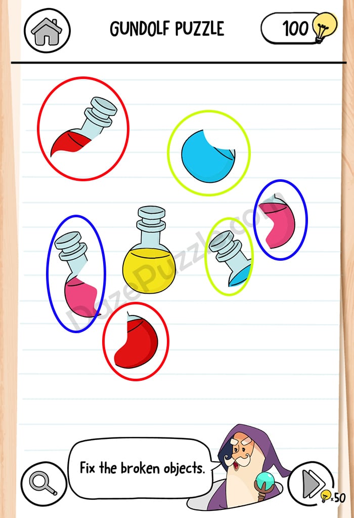 Brain Test 3 level 14 answer
