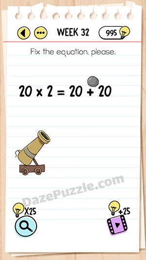 Brain Test Level 32 Answers • Game Solver