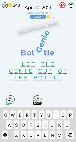 Dingbats April 10 2021 Daily Puzzle Answer Daze Puzzle