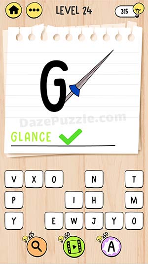 brain test tricky words level 24 answer