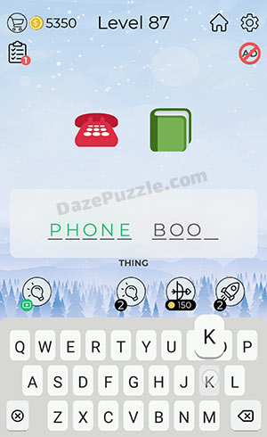 dingbats emoji puzzles level 87 answer