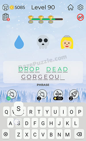 dingbats emoji puzzles level 90 answer