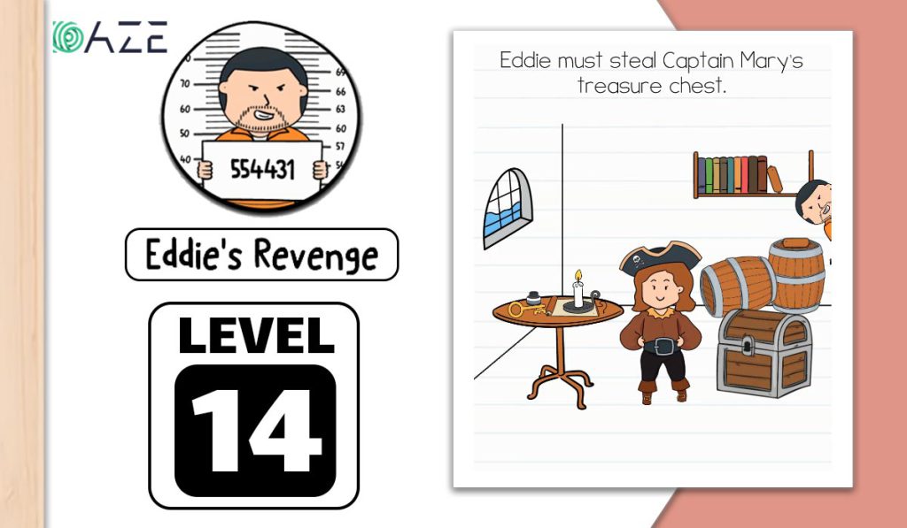brain test 2 eddies revenge level 14