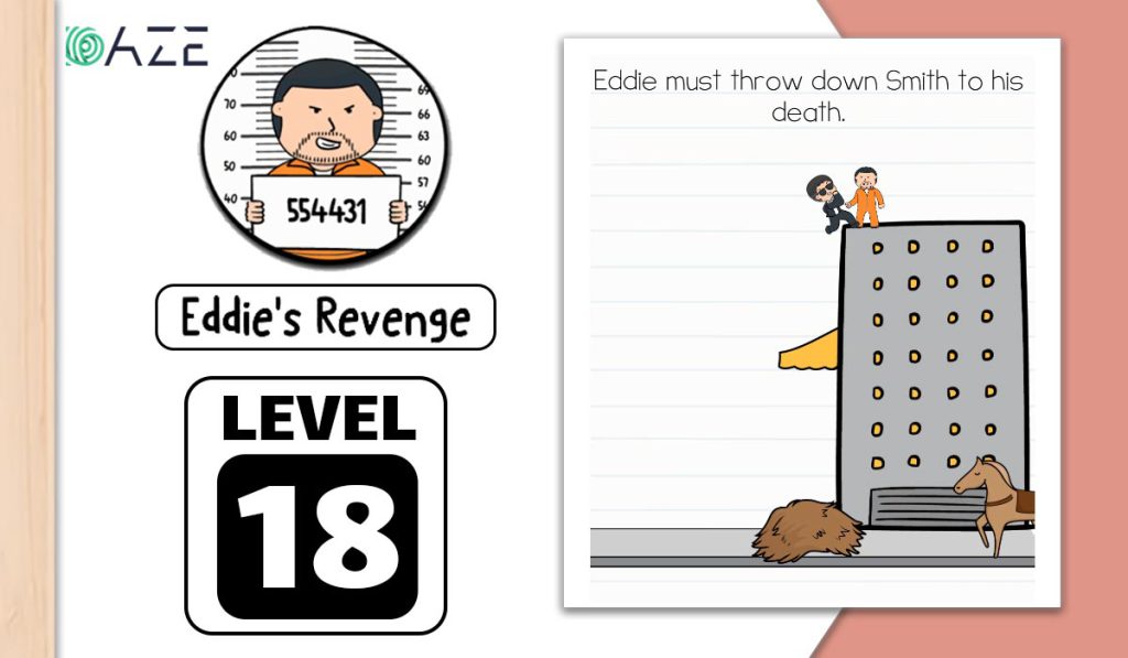 brain test 2 eddies revenge level 18