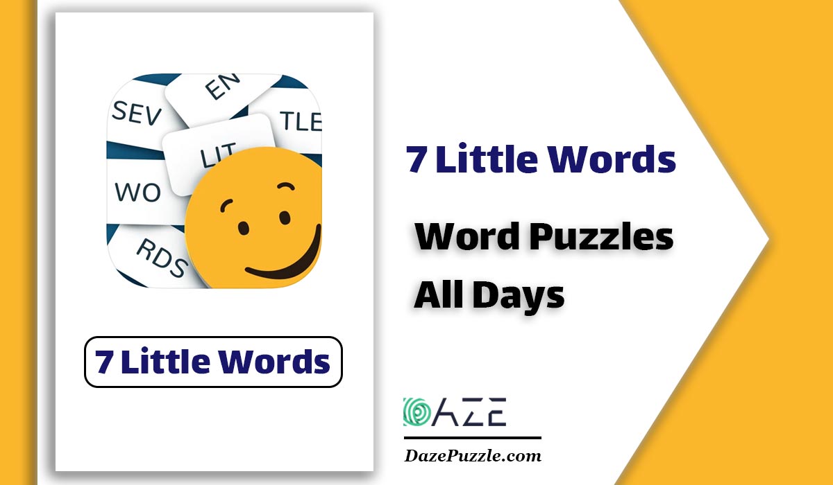 7 Little Words Daily Puzzle August 26