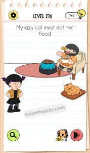 brain test 4 level 270 answer