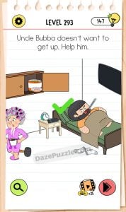brain test 4 level 293 answer