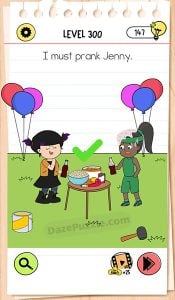 brain test 4 level 300 answer