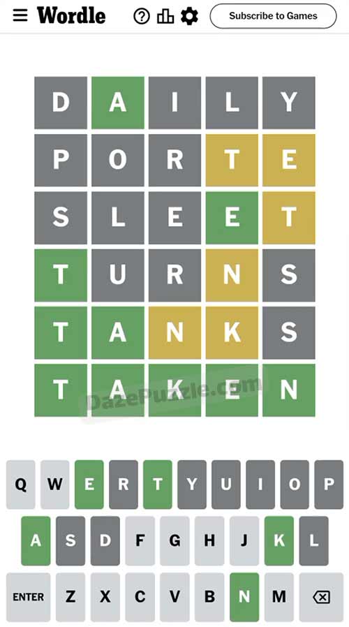 Wordle December 1 2023 Answer 895 Today Daze Puzzle