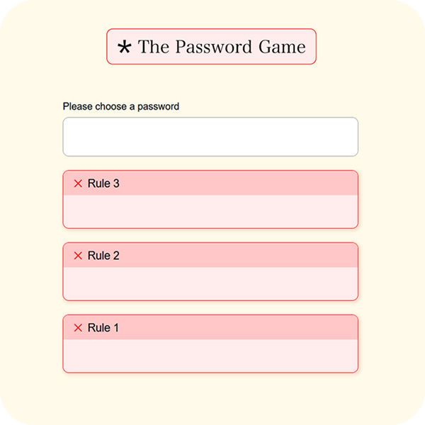 Password Game Main