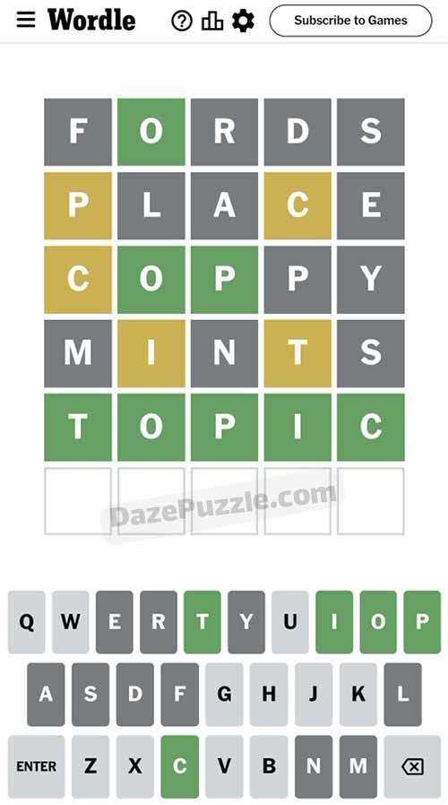 Wordle December 15 2023 Answer 909 Today Daze Puzzle