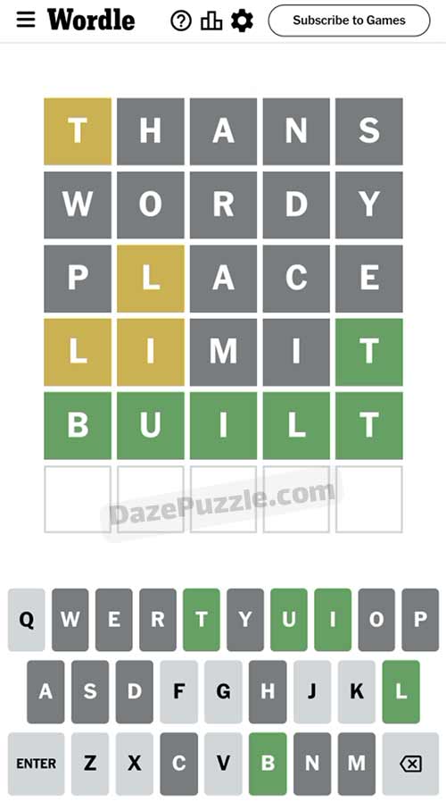 Wordle December 21 2023 Answer 915 Today Daze Puzzle