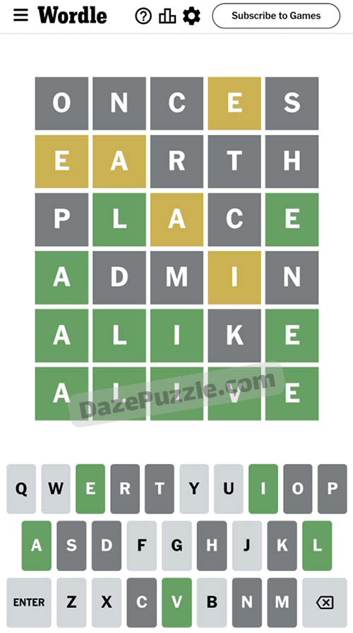 wordle february 1 2024 daily puzzle answer