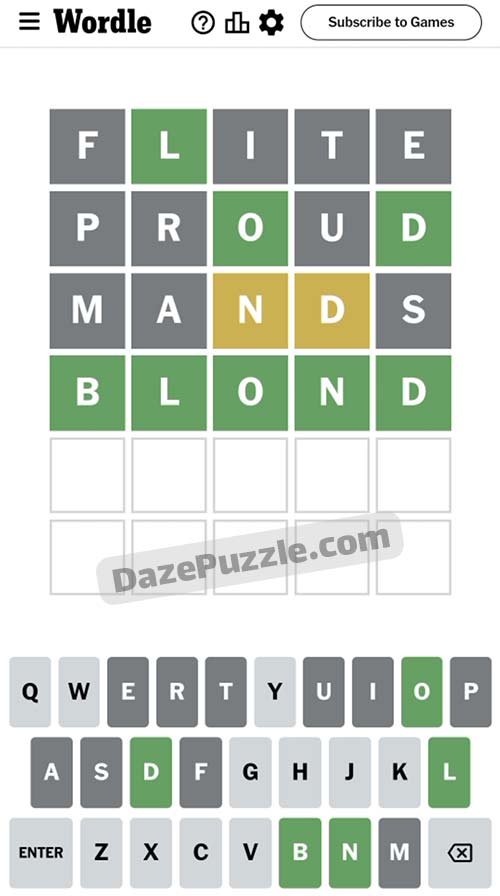 wordle january 16 2024 daily puzzle answer