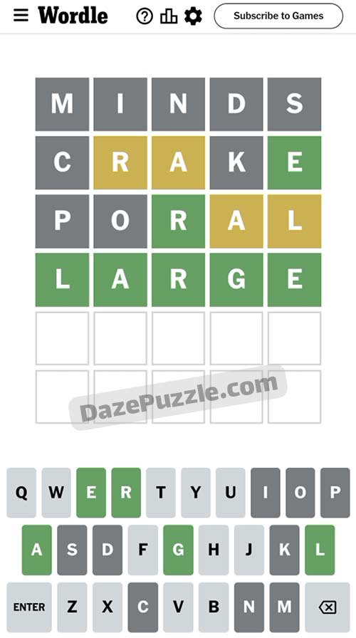 Wordle January 20 2024 Answer 945 Today Daze Puzzle