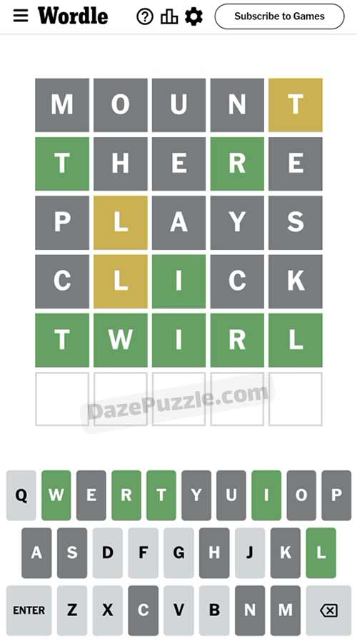 Wordle January 3 2024 Answer 928 Today Daze Puzzle