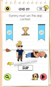 brain test 4 level 217 answer