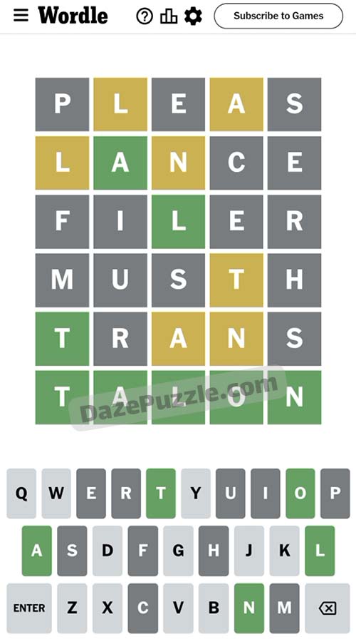 Wordle February 14 2024 Answer 970 Today Daze Puzzle