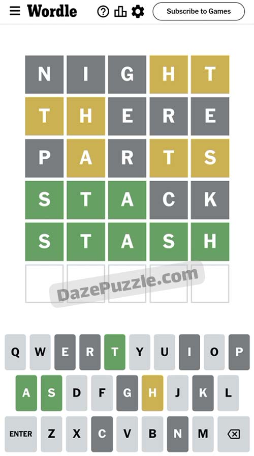 wordle february 16 2024 daily puzzle answer